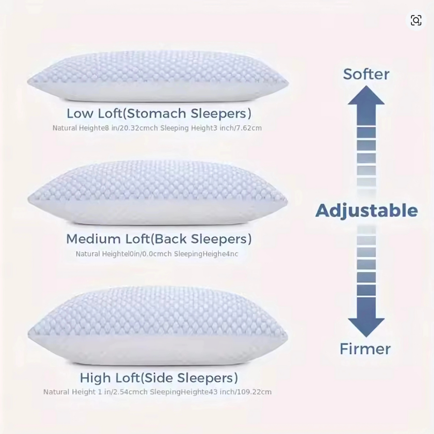 Cooling Memory Foam Pillow