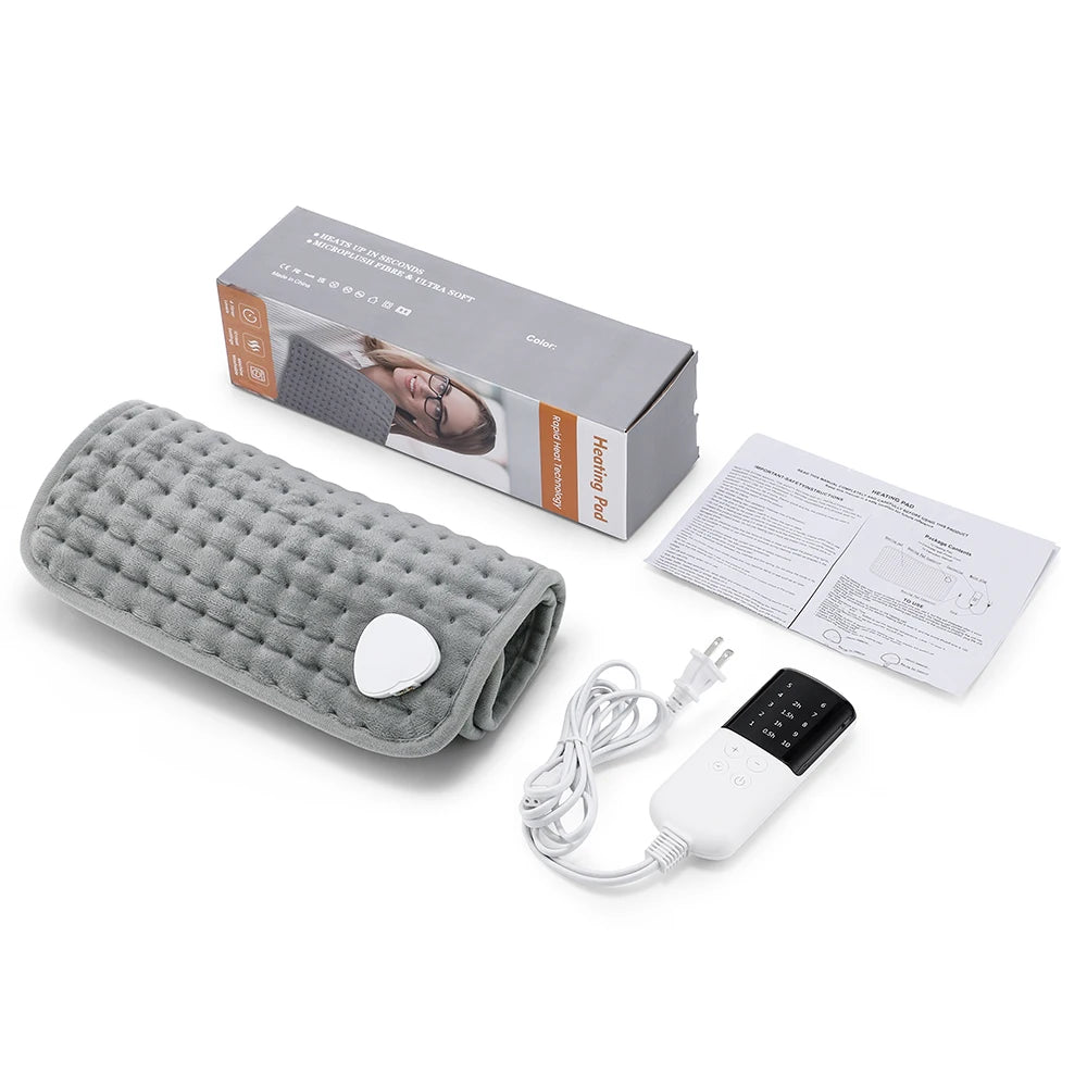 ThermaFlex: Electric Heating Pad for Back, Neck, Shoulder, etc.